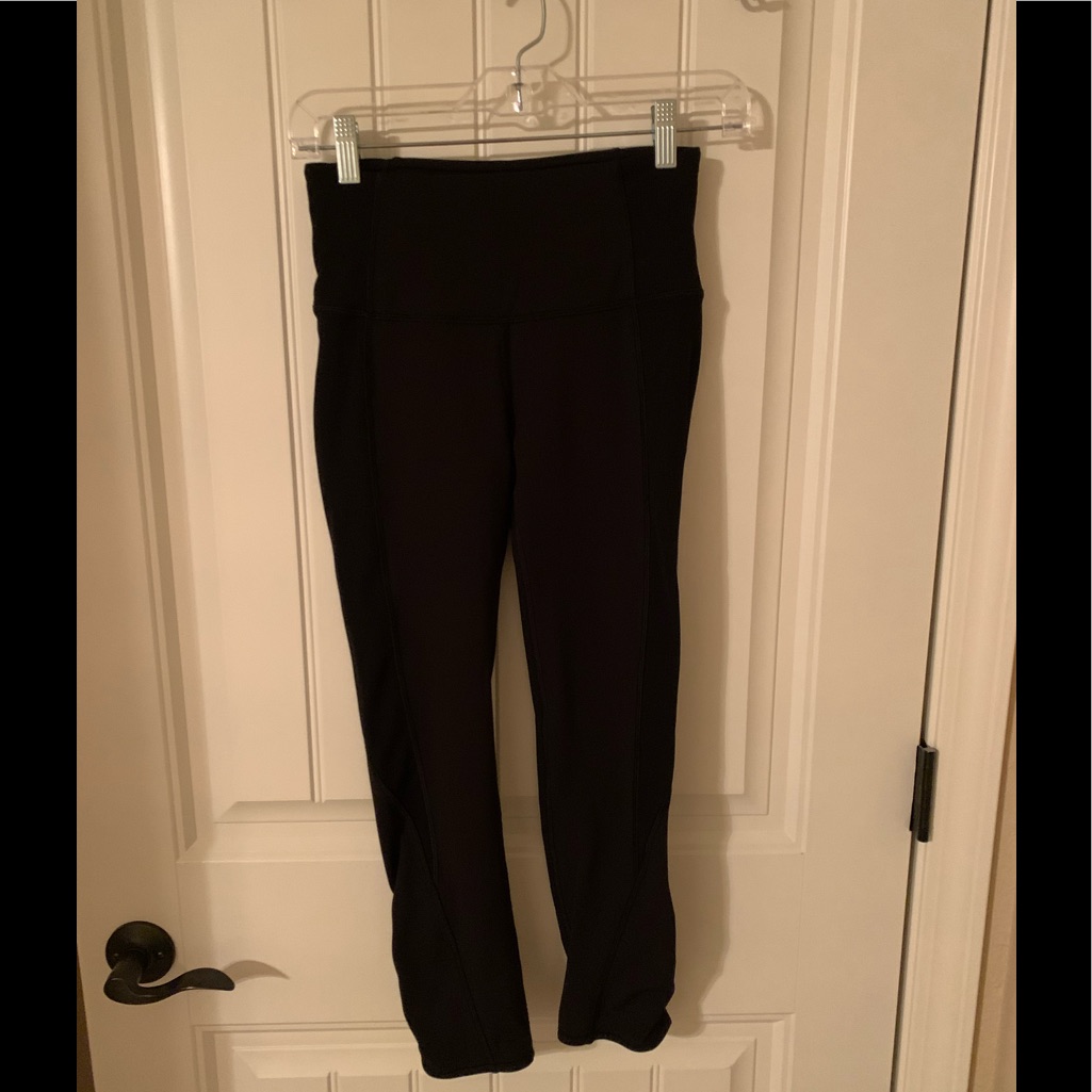 Lululemon Ankle Black Leggings 4